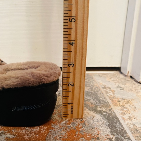 💋NWOB! Incredible BOC Fur & Leopard Print, Fur Lined Clogs! - Picture 6 of 12